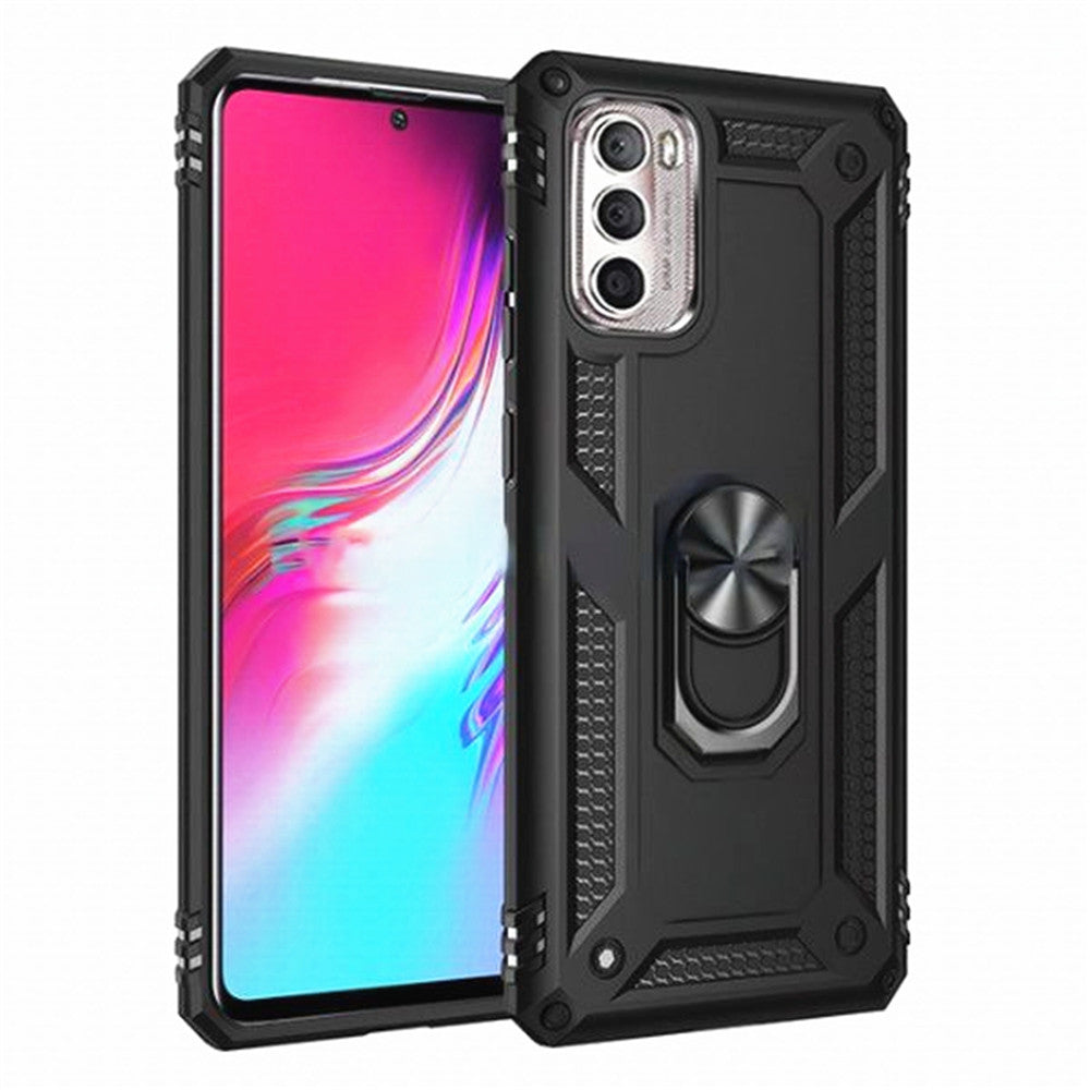 Coque hybride avec anneau pour Motorola Moto G Stylus 5G (2022) Coque hybride avec anneau pour Motorola Moto G Stylus 5G (2022)